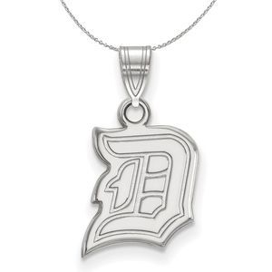 Sterling Silver Duquesne U Small Pendant Necklace - 18 Inch
